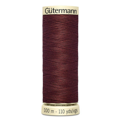 Sew All Thread 100m Reel - Colour 174 Burgundy - Gutermann Sewing Thread