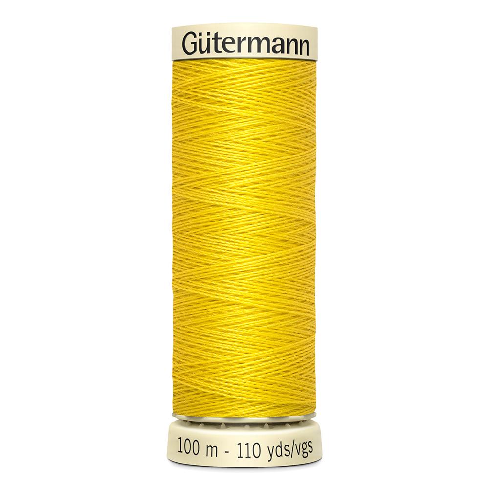 Sew All Thread 100m Reel - Colour 177 Yellow - Gutermann Sewing Thread