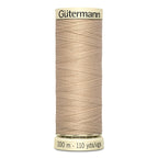 Sew All Thread 100m Reel - Colour 186 Pale Brown - Gutermann Sewing Thread