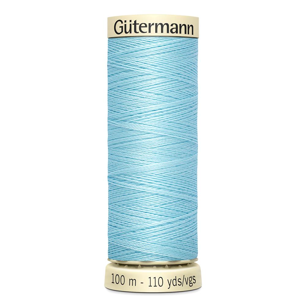 Sew All Thread 100m Reel - Colour 195 Baby Blue - Gutermann Sewing Thread