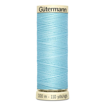 Sew All Thread 100m Reel - Colour 195 Baby Blue - Gutermann Sewing Thread