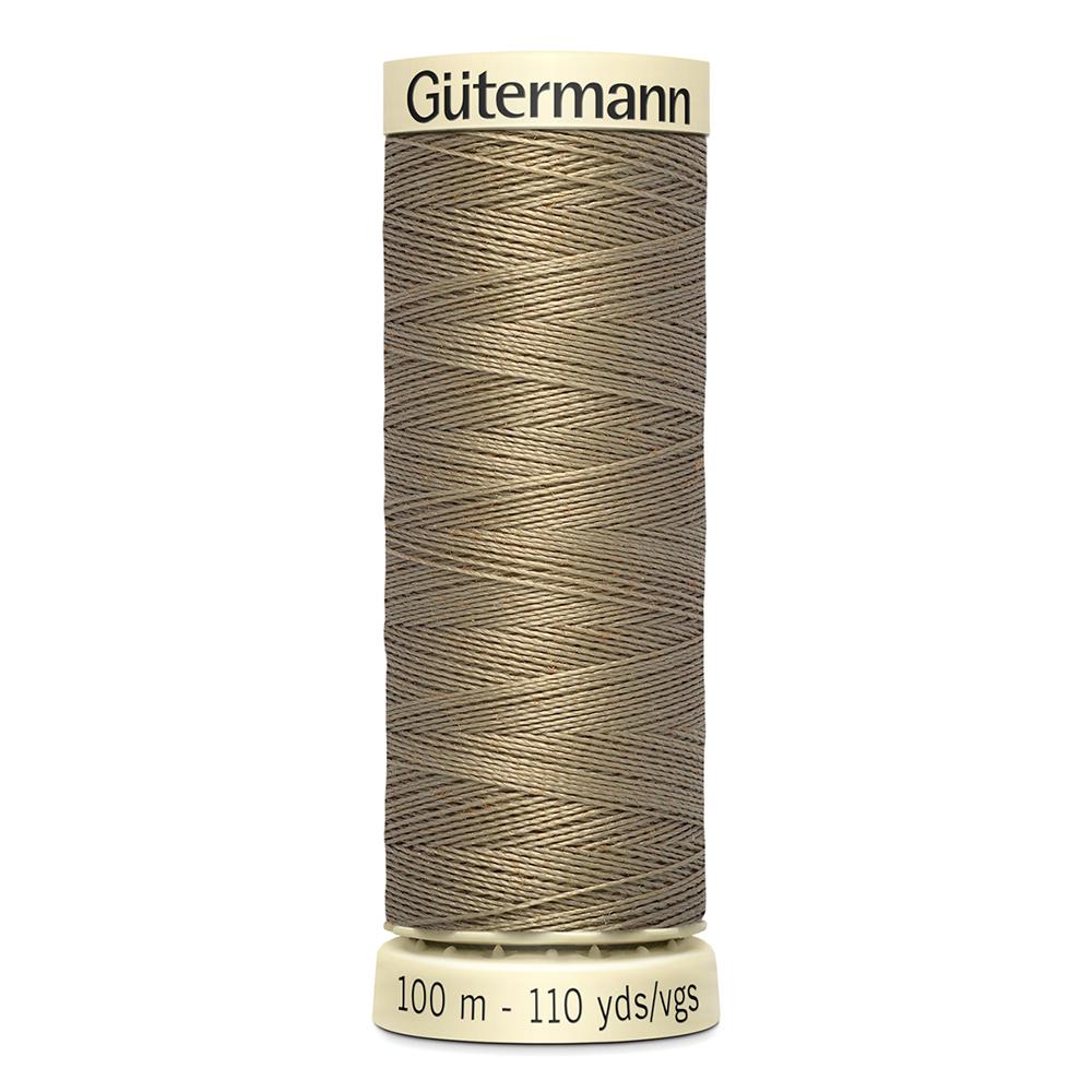 Sew All Thread 100m Reel - Colour 208 Brown - Gutermann Sewing Thread