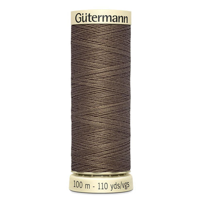 Sew All Thread 100m Reel - Colour 209 Brown - Gutermann Sewing Thread