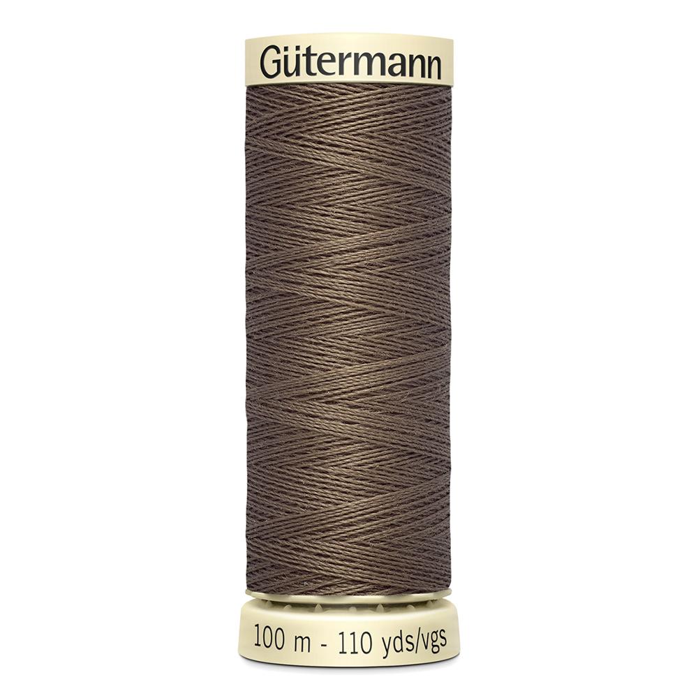 Sew All Thread 100m Reel - Colour 209 Brown - Gutermann Sewing Thread