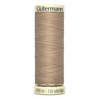 Sew All Thread 100m Reel - Colour 215 Beige Tan - Gutermann Sewing Thread