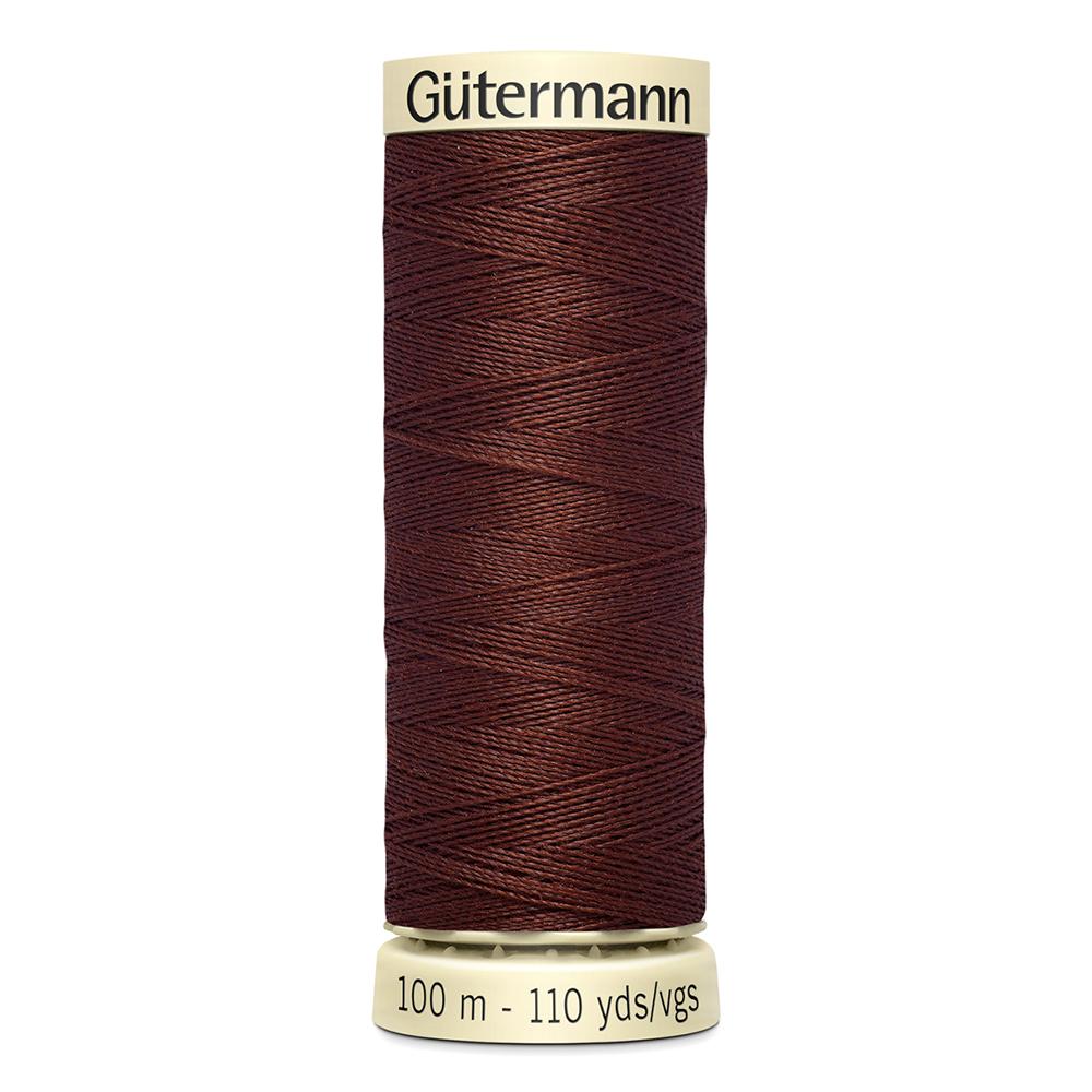 Sew All Thread 100m Reel - Colour 230 Brown - Gutermann Sewing Thread