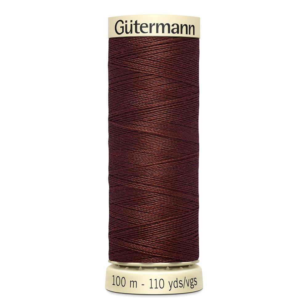 Sew All Thread 100m Reel - Colour 230 Brown - Gutermann Sewing Thread