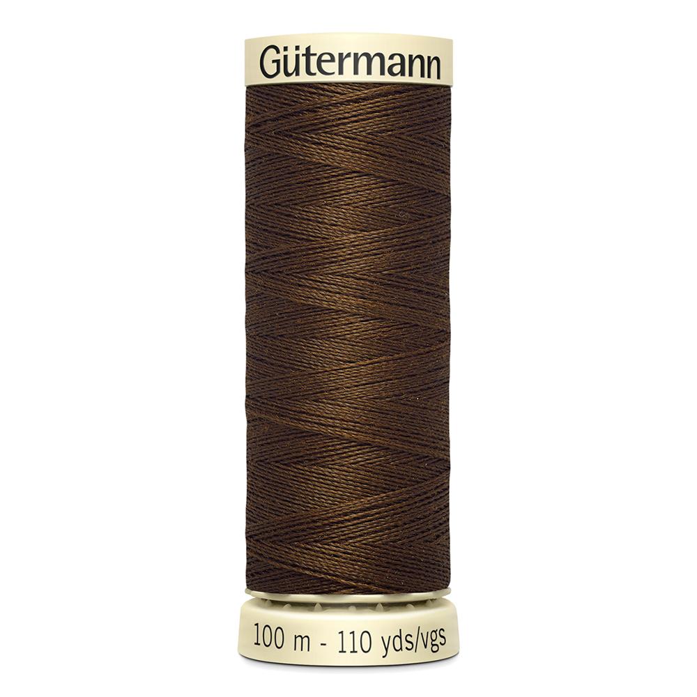 Sew All Thread 100m Reel - Colour 280 Brown - Gutermann Sewing Thread