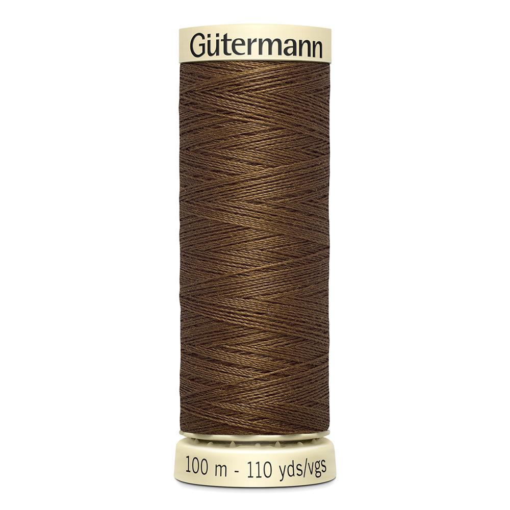 Sew All Thread 100m Reel - Colour 289 Brown - Gutermann Sewing Thread