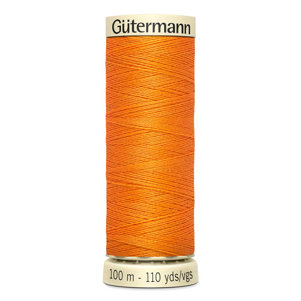 Sew All Thread 100m Reel - Colour 350 Orange - Gutermann Sewing Thread
