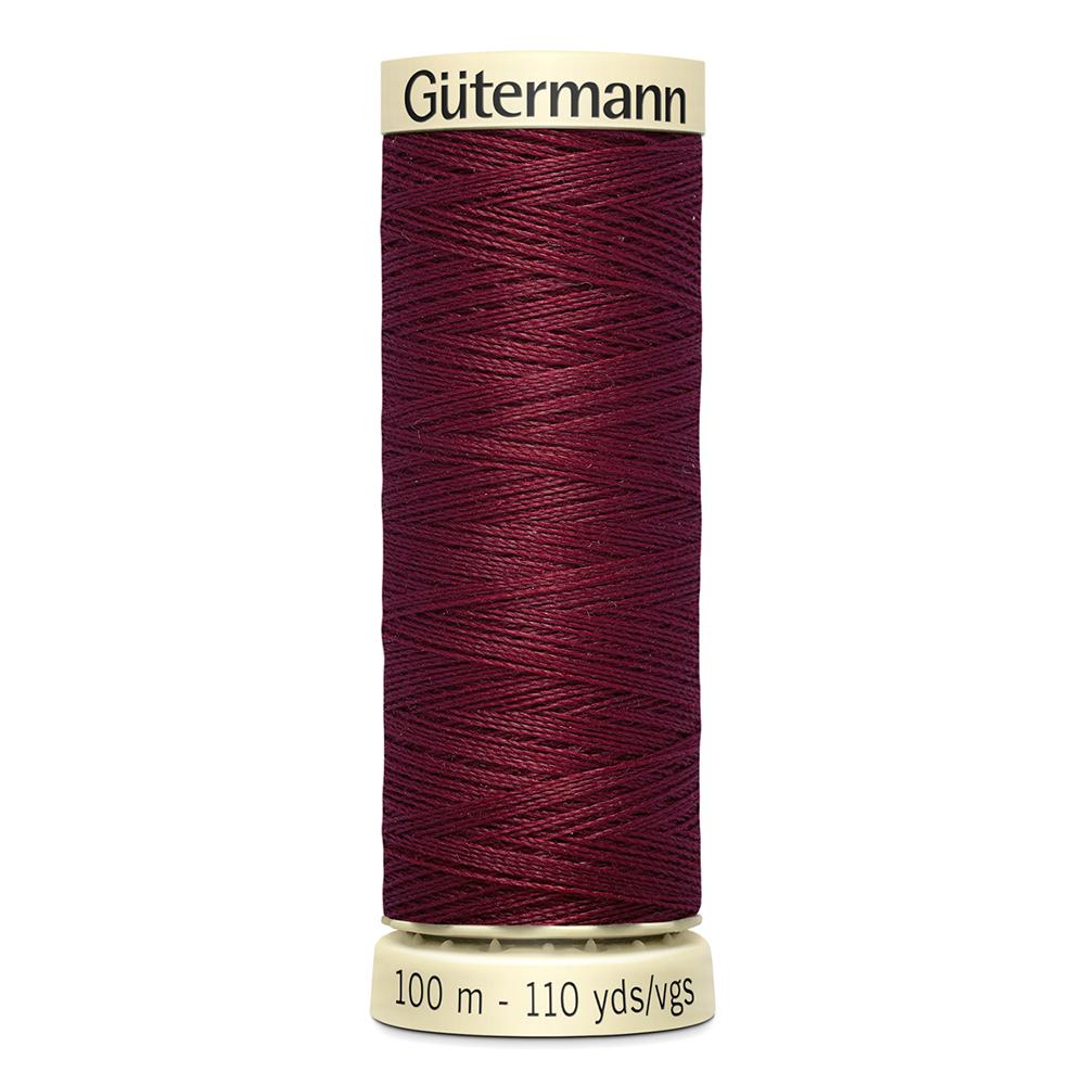 Sew All Thread 100m Reel - Colour 368 Burgundy - Gutermann Sewing Thread