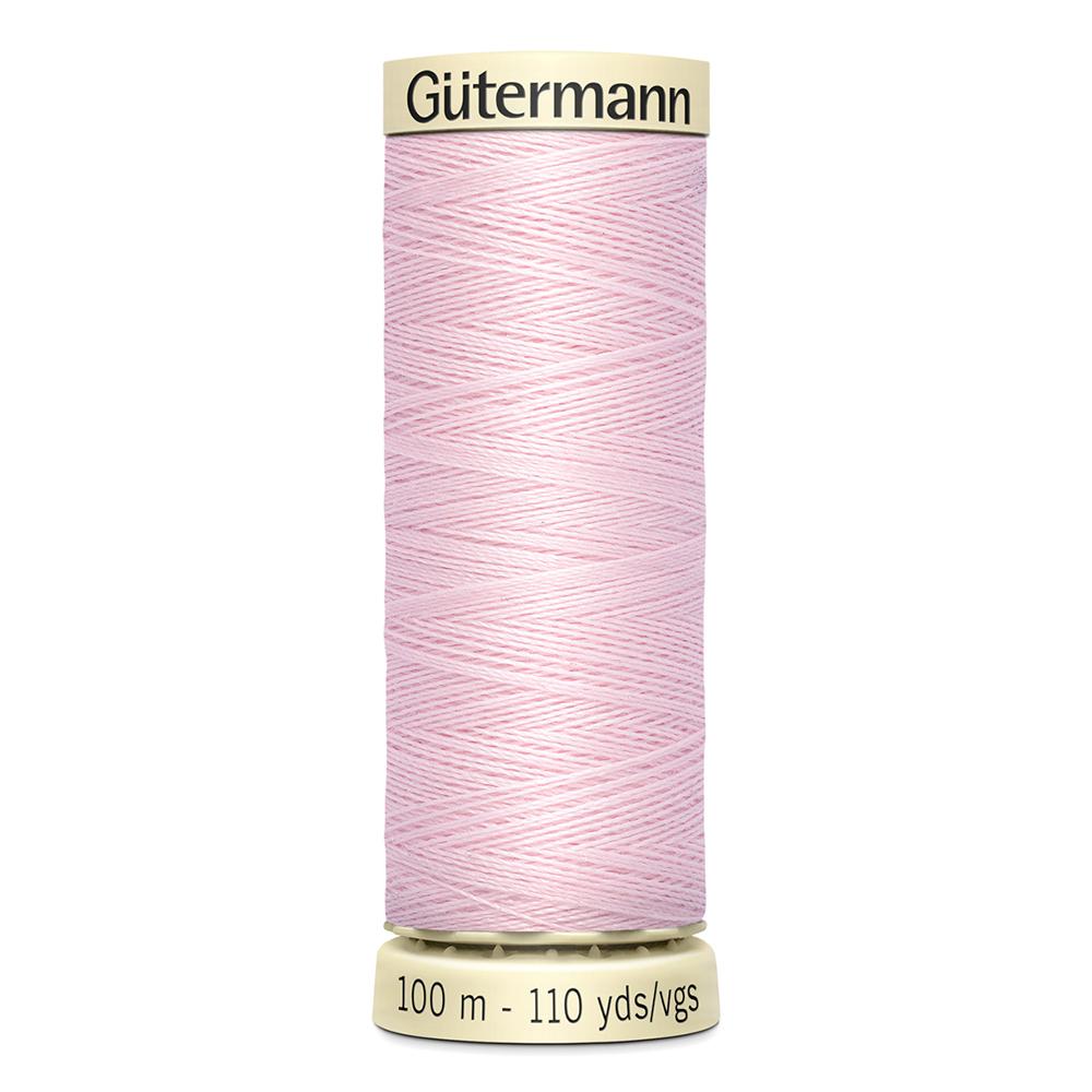 Sew All Thread 100m Reel - Colour 372 Pale Pink - Gutermann Sewing Thread