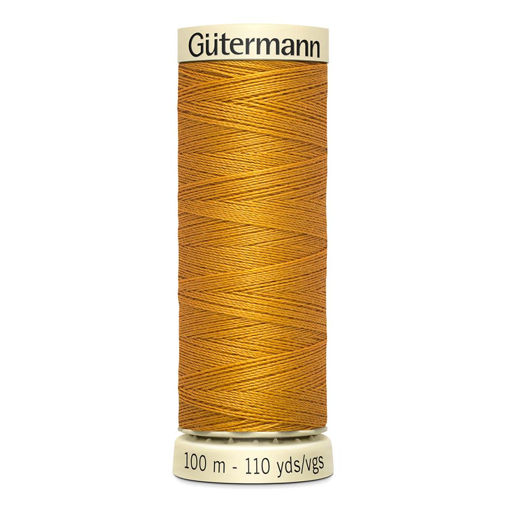 Sew All Thread 100m Reel - Colour 412 Yellow - Gutermann Sewing Thread