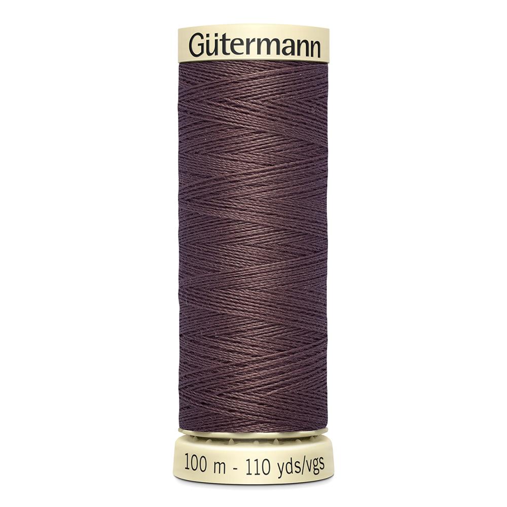 Sew All Thread 100m Reel - Colour 423 Brown - Gutermann Sewing Thread