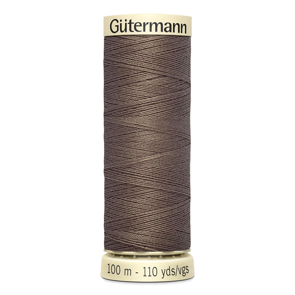 Sew All Thread 100m Reel - Colour 439 Brown - Gutermann Sewing Thread