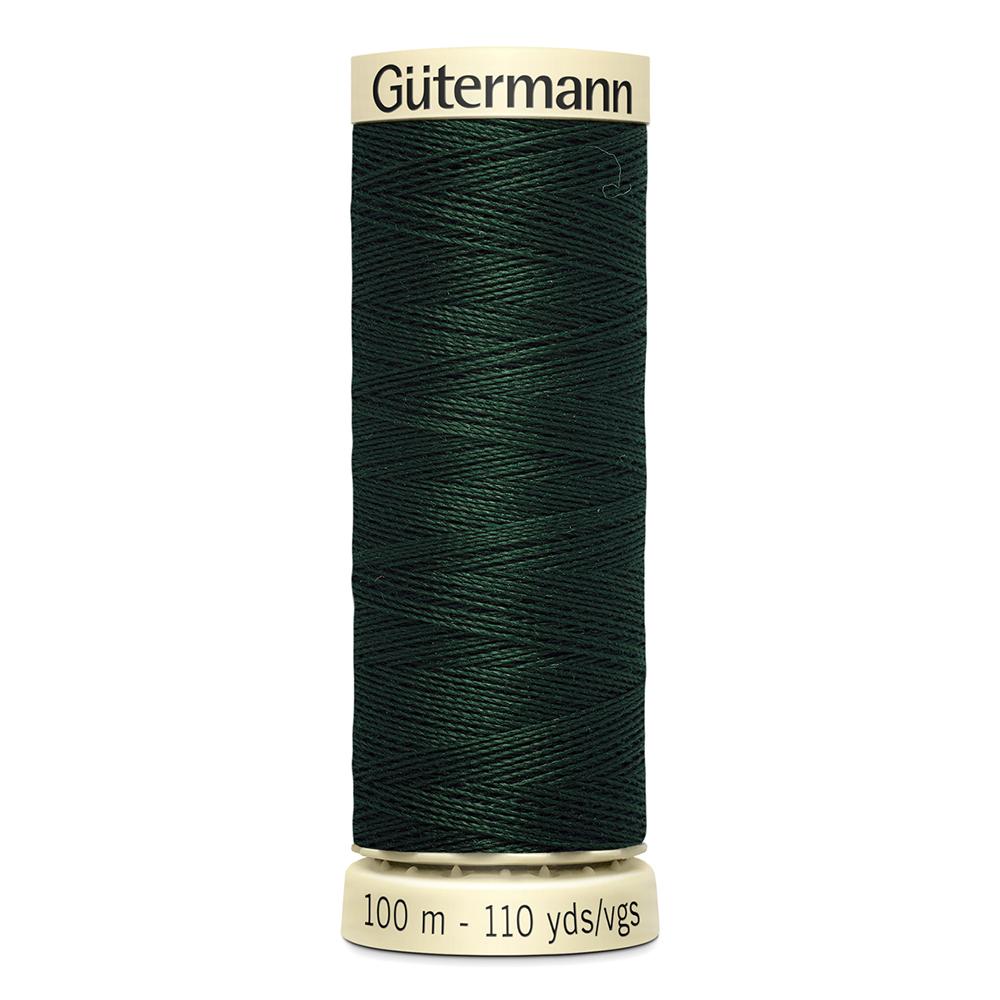 Sew All Thread 100m Reel - Colour 472 Dark Green - Gutermann Sewing Thread