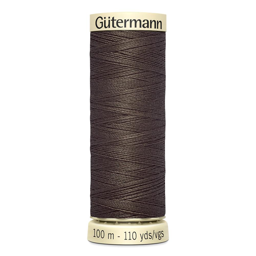 Sew All Thread 100m Reel - Colour 480 Brown - Gutermann Sewing Thread