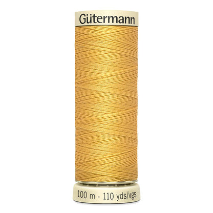 Sew All Thread 100m Reel - Colour 488 Yellow - Gutermann Sewing Thread