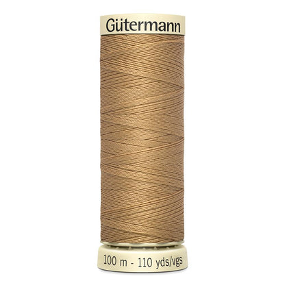 Sew All Thread 100m Reel - Colour 591 Beige - Gutermann Sewing Thread
