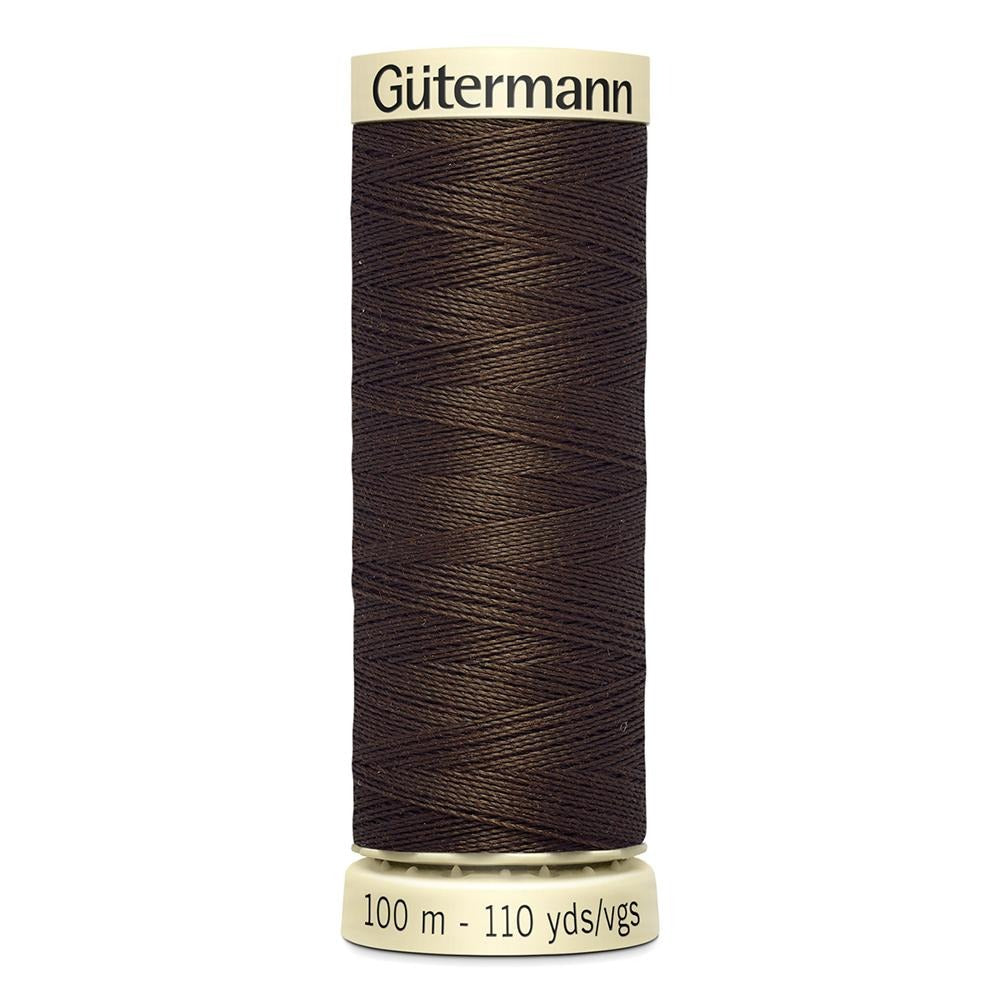 Sew All Thread 100m Reel - Colour 817 Brown - Gutermann Sewing Thread