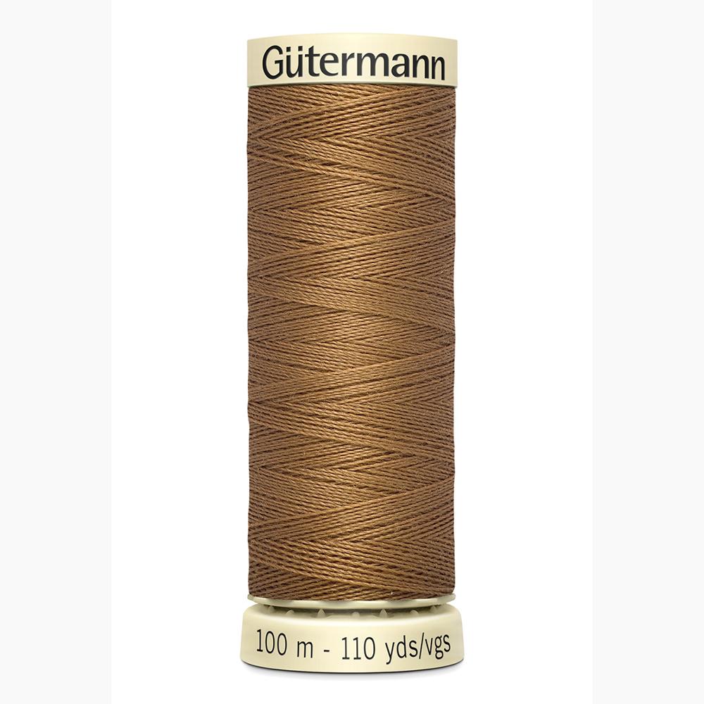 Sew All Thread 100m Reel - Colour 887 Golden Brown - Gutermann Sewing Thread