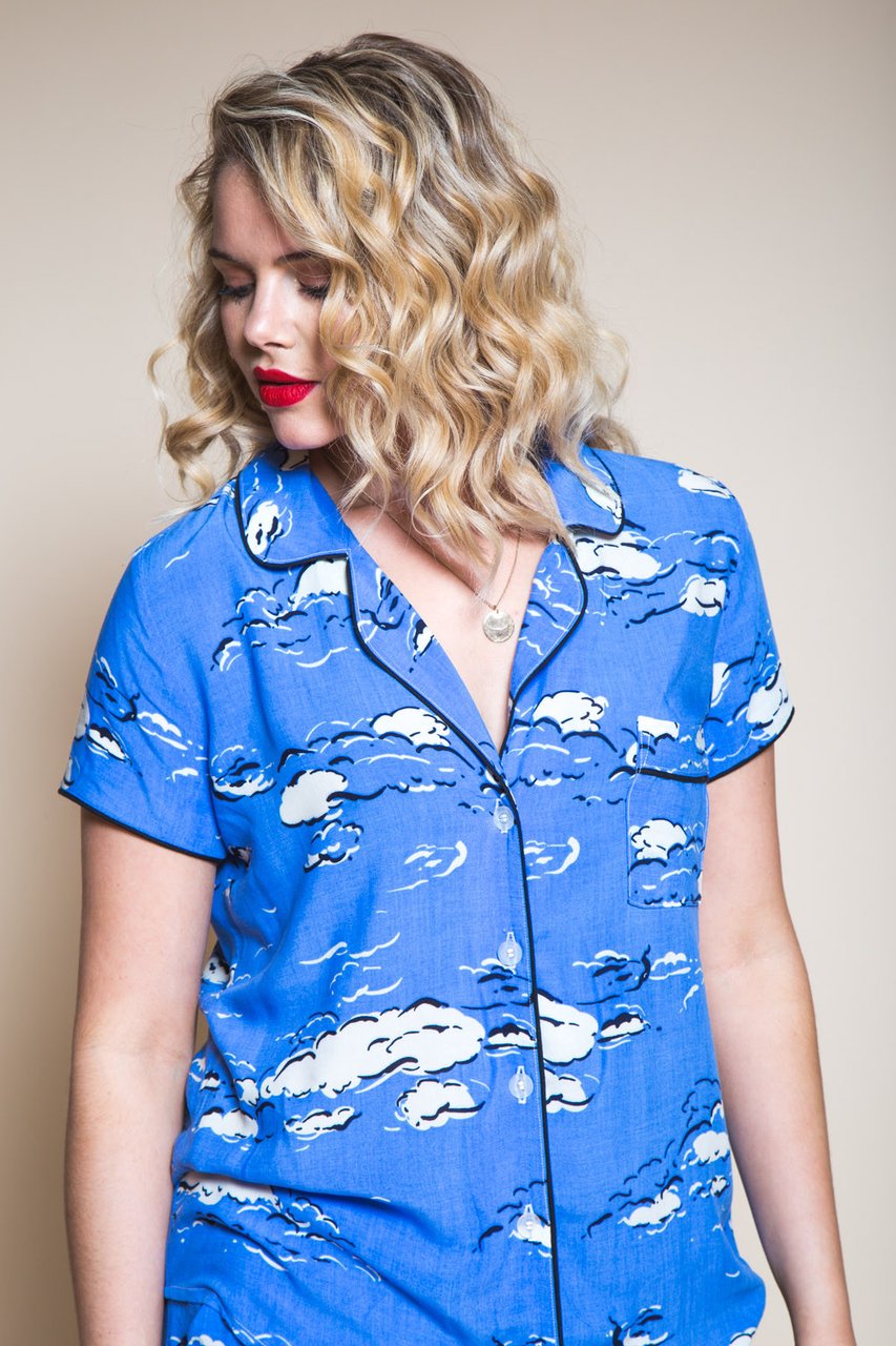 Carolyn Pyjama By Closet Case Patterns - Frumble Fabrics