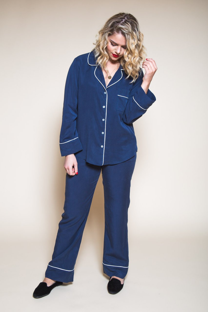 Carolyn Pyjama By Closet Case Patterns - Frumble Fabrics