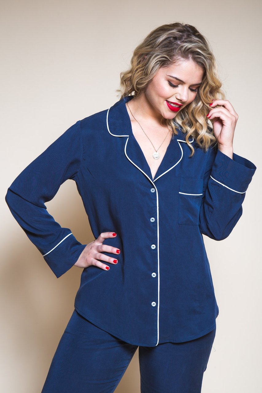 Carolyn Pyjama By Closet Case Patterns - Frumble Fabrics