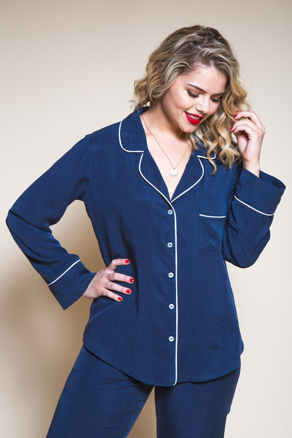 Carolyn Pyjama By Closet Case Patterns - Frumble Fabrics