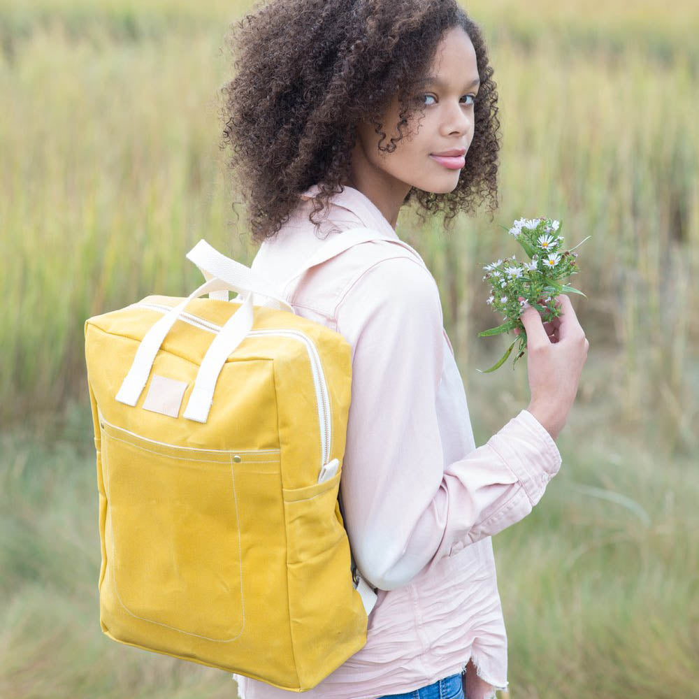 Making Backpack Sewing Pattern by Noodlehead - Frumble Fabrics