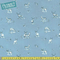 Blue Moon Stag Tempest - Frumble Fabrics