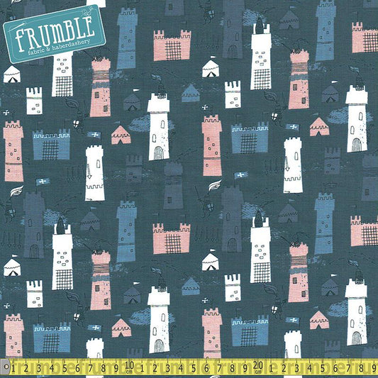 Winter Is Here Main Gunmetal - Frumble Fabrics