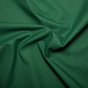 Mid Weight Cotton Solids - Green Sewing and Dressmaking Fabric