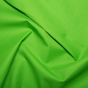 Mid Weight Cotton Solids - Green Sewing and Dressmaking Fabric