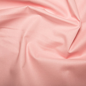 Mid Weight Cotton Solids - Pale Pink Sewing and Dressmaking Fabric