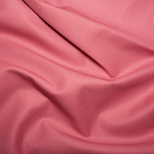 Mid Weight Cotton Solids - Rose Sewing and Dressmaking Fabric