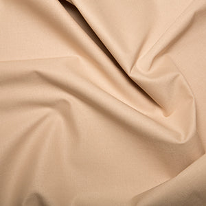 Mid Weight Cotton Solids - Tan Brown Sewing and Dressmaking Fabric