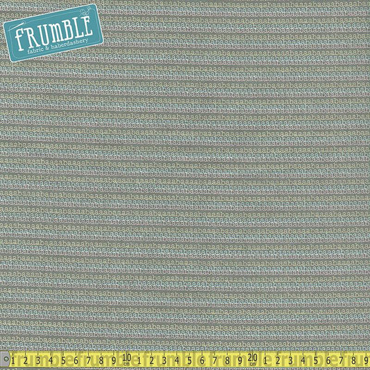 Knitting Sheep Baa Words Grey - Frumble Fabrics