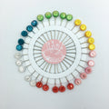 Flower Head Design Pin Wheel - 30 Pins - Frumble Fabrics