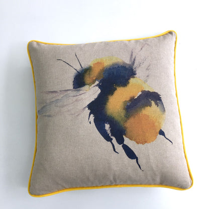 Bumblebees Cushion Panel Project Kit - Frumble Fabrics