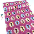 Frida Kahlo Flower Frames Pink - Frumble Fabrics