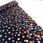 Frida Kahlo Border Black - Frumble Fabrics