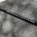 Timeless Treasures - Shimmer - Metallic Silver on Black