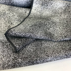 Timeless Treasures - Shimmer - Metallic Silver on Black