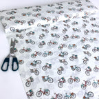 London Commute Cotton Lawn Fabric Ivory - Frumble Fabrics