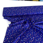 Pastel Cascade Cotton Lawn Fabric Marine - Frumble Fabrics
