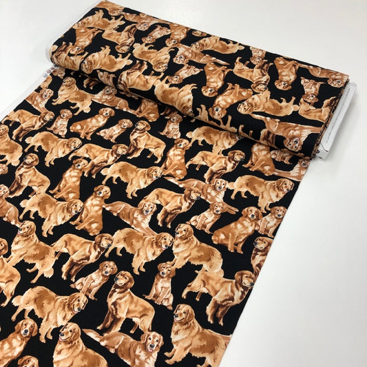 Golden Retrievers - Frumble Fabrics