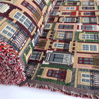 Windows of Porto New World Tapestry Canvas Fabric - Frumble Fabrics