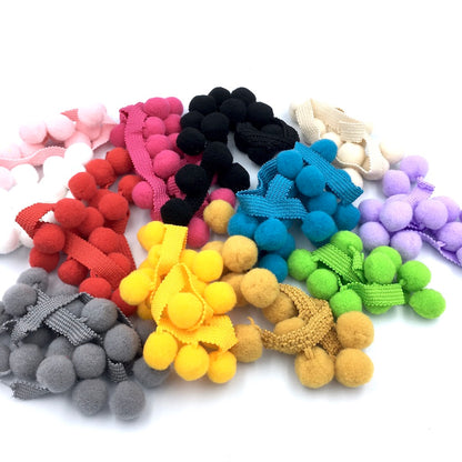 Jumbo Pom Pom Trim Remnant Pack - Frumble Fabrics