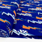 Lightning Bolt - Peach Beach - Royal Blue